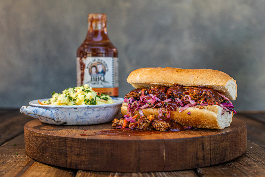 BBQ Pulled Chicken Sammies