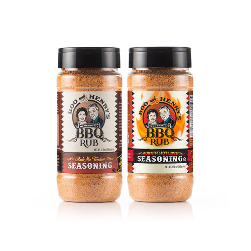 BBQ Seasoning Variety 2-Pack - Boo and Henry's BBQ® Products & Restaurant