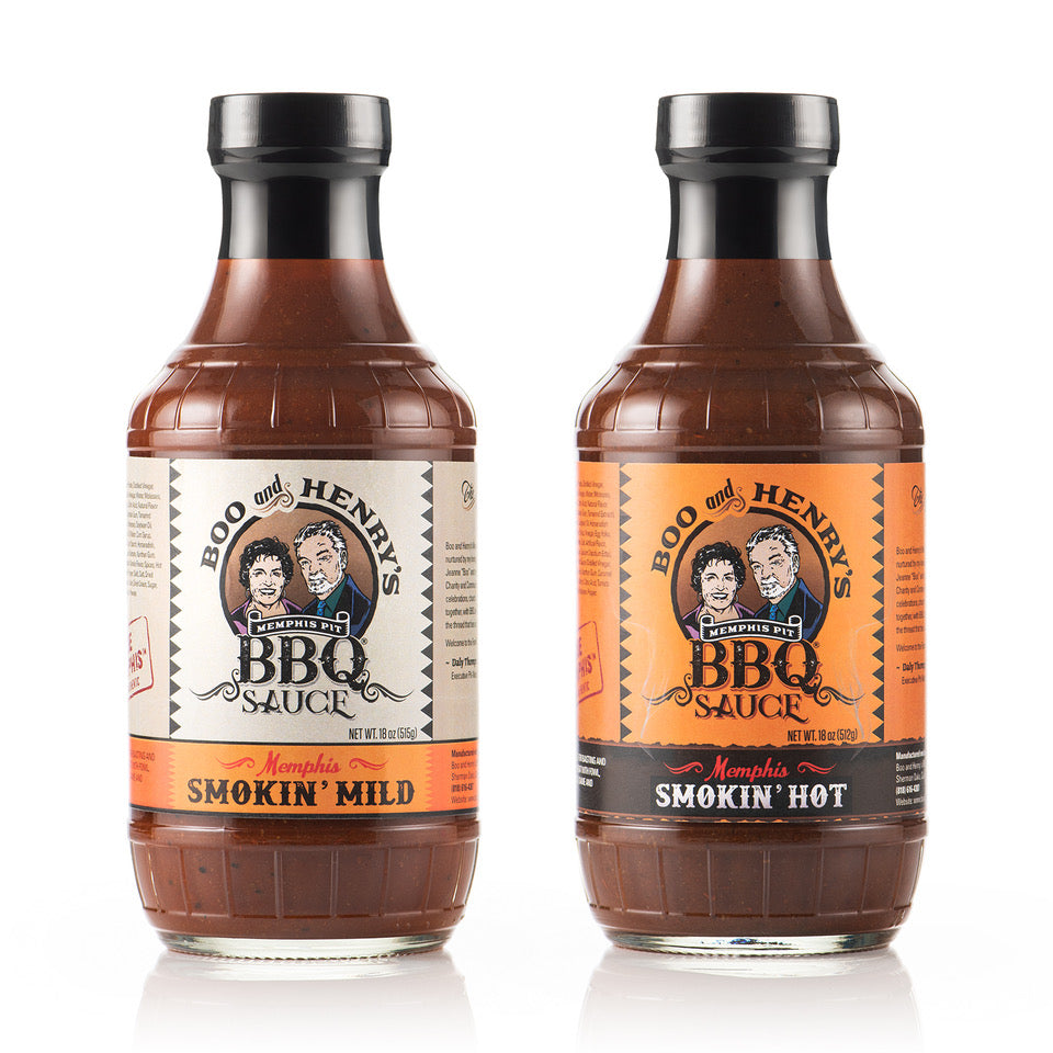 Memphis BBQ Sauce 2 Pack - Boo and Henry's BBQ ® Products & Restaurant
