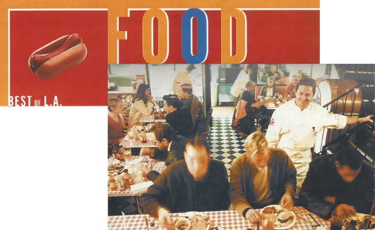 Boo and Henry's BBQ's former restaurant, The Pig, featured in L.A. Magazine article