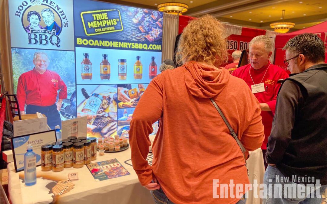 Boo and Henry’s BBQ “Opens its Bottles” at the Fiery Foods Show