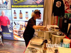 Boo and Henrys BBQ Launches at Fiery Foods Show with mighty good eatin'