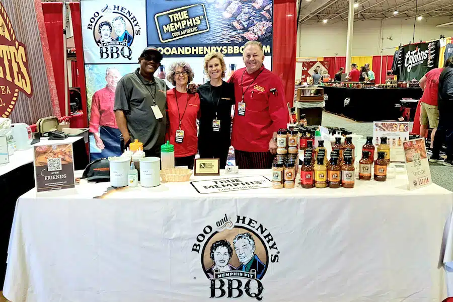 Boo and Henry's BBQ Exhibit at ZestFest in Dallas, TX