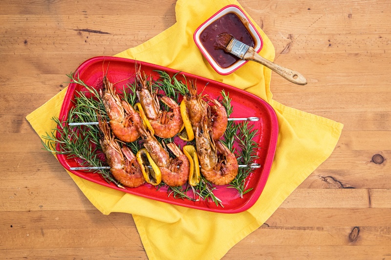 Grilled Red-Hot Tiger Prawns: Going… Going… Gone!!!